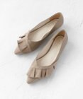 TOCCA 【大人百花掲載】【低反発クッション】FRILL PUMPS パンプス