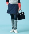 23区GOLF レディな防寒アイテム【WOMEN】ダイヤキルト 中綿スカート 保温性◎寒い朝に最適