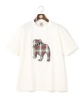 J.PRESS MEN 新色登場！【KING SIZE】【UNISEX】ファブリックワッペン バックブルTシャツ