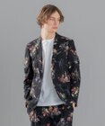 JOSEPH HOMME クールドッツストレッチ花柄　ジャケット