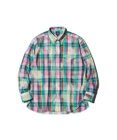 J.PRESS MEN 【J.PRESS ORIGINALS】India Madras Discharge Print Shirt