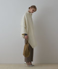 GRACE CONTINENTAL ストール付リバージップブルゾン