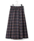 J.PRESS YORK STREET 【WOMEN】チェックフレアスカート