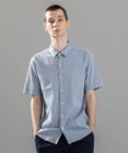 JOSEPH HOMME 新柄【ストレッチ】ハムサジャガードストレッチ　レギュラーカラー半袖シャツ
