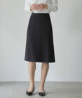 J.PRESS LADIES L 【セットアップ対応・洗える】セラテリーダブルクロス フレアー スカート