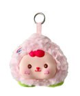 WEGO ぷっくりフルーツフェイスぬいぐるみキーホルダー