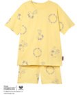 WACOAL PEANUTS パジャマ 5分袖 半袖 5分丈 オーガニックコットン100%(本体) レディース FDT169 /ワコール