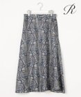 23区 【R(アール)】Ratti ペイズリープリント スカート