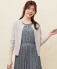 ANY SIS L 【接触冷感 / UVケア】ベーシッククールタッチ カーディガン