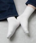 WEGO 無地リブソックス（丈14㎝）