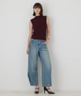 GRACE CONTINENTAL ラップ2wayデニムパンツ