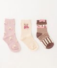 ANY KIDS 【3点セット】ソックス (ハチミツクマ)