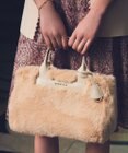 TOCCA CHOCOLA FUR BAG ファーバッグ