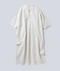 WHITE MAILS COTTON PAPER COMPACT POPLIN KAFTAN ドレス