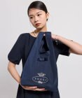 TOCCA 【WEB＆一部店舗限定】【折り畳み収納可能】POINT OF RIBBON ECOBAG エコバッグ