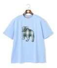J.PRESS MEN 新色登場！【KING SIZE】【UNISEX】ファブリックワッペン バックブルTシャツ
