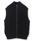 UNFILO MENS スウェットライク ジップベスト [24年秋冬商品]