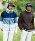 23区GOLF 【MEN】リバーシブルニットブルゾン