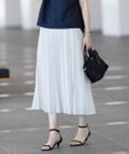 J.PRESS LADIES L 【洗える】シアータフタ プリーツ スカート