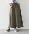 CRAFT STANDARD BOUTIQUE 【ＷＥＢ限定】裏毛カットオフフレアスカート