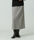 J.PRESS YORK STREET 【WOMEN】ANTI PILLING  JACQUARD スカート