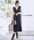 【2WAY/セットアップ可】ライトツイードジャンパースカート