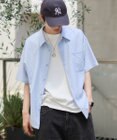WEGO クロップドSSサッカーストライプシャツ