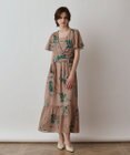 GRACE CONTINENTAL プリントセパレートワンピース