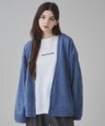 WEGO 【ユニセックス着用アITEM/２点SET】フェイクスウェードアンサンブルカーディガン