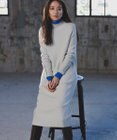 ICB 【WEB限定カラーあり・洗える】 ソフトカシミヤミックス ハイネックワンピース