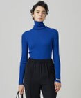 ICB 【CLASSY.1月号掲載・新色追加・洗える】エクストラファインメリノ タートルネックプルオーバー