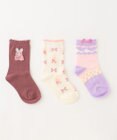 ANY KIDS 【3点セット】ソックス (イチゴウサギ)