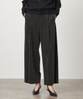 ATON SUVIN CORDUROY | タックワイドパンツ