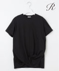 23区 【R(アール)】ツイストヘム クリアコットンTEE