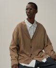 ATON RAMIE CASHMERE | Vネックニットカーディガン - UNISEX