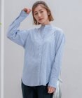 23区 L 【洗える】CANCLINI バンドカラー シャツ