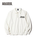 J.PRESS MEN 【J.PRESS ORIGINALS】Supima Recycle French Terry Logo Sweat Zip-Shirts