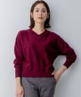 組曲 S 【WEB限定】Vネックドルマンスリーブ ニット