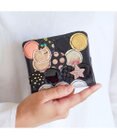 tsumori chisato CARRY 新マルチドット 折り財布 2つ折り ミニ財布【キラキラでかわいい！本革のやわらかな風合い】