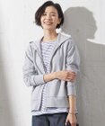 J.PRESS LADIES URAKE フーディー ジップアップ パーカー
