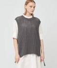 BEIGE， MALLOW / ニットベスト