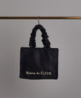Maison de FLEUR レースフリルハンドルスクエアトートＳバッグ