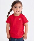 MIKI HOUSE HOT BISCUITS 【70-120cm】【Everyday Series】ワンポイント 半袖Tシャツ