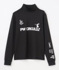 PW CIRCULUS 【吸水速乾 / UV遮蔽率99.5% UVカット / ストレッチ】【WOMEN】ラビットグラフィック ロングスリーブモックT ゴルフウェア レディース