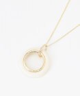 ANY ダブルリングネックレス