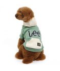PET PARADISE Ｌｅｅ サガラ刺繍 パーカー  《グリーン》 小型犬