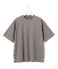J.PRESS YORK STREET 【UNISEX】サイドスリット Tシャツ