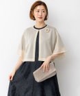 23区 L 【APPLAUDIR】グロッシーニット ボレロカーディガン