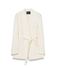 JOSEPH ソフトコットンシルク　ノーカラージャケット