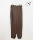 23区 L 【R(アール)】トリアセサテン ドロストパンツ